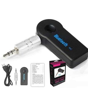 Trasmettitori Bluetooth Ricevitore adattatore per auto 3,5 mm Aux Stereo Wireless USB Mini Audio Musica per smartphone MP3