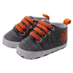 F￶rsta vandrare s￶ta baby pojkar flickor tv￤rbundna solida skor sm￥barn utskrift mjuk ensam antislip sneakers casual walker