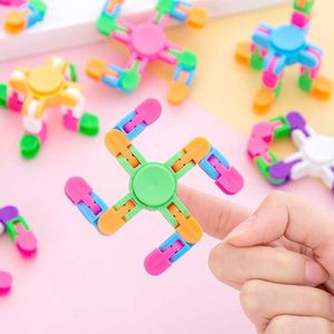 Giochi di società Artigianato 3 pezzi Nuovi favori Fidget Spinner variabile Catena di decompressione Giroscopio Giocattolo di compleanno per bambini Premi per feste Ritorno a scuola Regalo in omaggio T221008