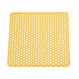 TAPELA MATS -SILICONE PROTECTOR DE PROTECTOR DE LATA DE SECAÇÃO DO CURTO PARA UTENSILES DE COZINHA E PRODOS