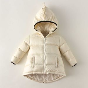 ジャケット冬の子供は温かいコートの子供たちの女の子を厚くしますコート漫画恐竜スタイル暖かいジャケットベイビーウォームウォータープルーフアウトウェアl221007