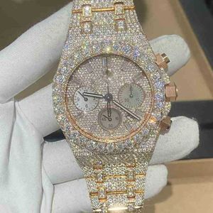 Wrist watch luxury vvs1 men's Watch Diamond high end jewelry custom GIA natural diamond for watch7WIS3TSD