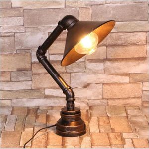 Настольные лампы Homhi Retro Industrial Style Black Water Tipe Horn Decorative Lamp