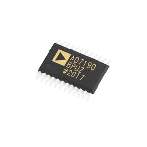 Новые оригинальные интегрированные схемы ADC 2CH UltraLow ​​Noise 24Bit SD ADC AD7190BRUZ AD7190BRUZ-REEL IC Чип TSSOP-24 MCU Microcontroller