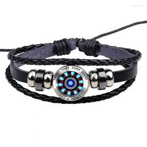 Bangle Fashion Nuclear Reactor Shaped Men's Bracelet Handmade Diy Beaded Party Club Jewelry Accessories Wholesale Goods