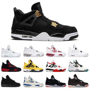 Jumpman 4 4s Men Bugball Buty królewskie guava lodowe Raptors Toro Bravo Mens Trainer Sport Sneakers Rozmiar 5.5-13 J Jorda Jordon