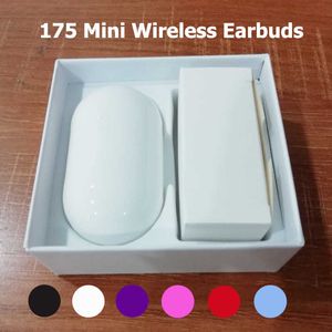 Top Seller 175 Mini Bluetooth Ear Buds Plus Wireless Earphones Headphones Headset With Mic Stereo Earphone EarBuds personality