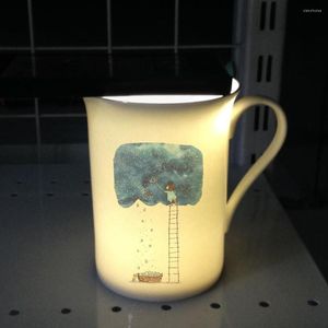 Tassen, Märchen-Themen-Tasse, Kinder-Trinkbecher, Knochenporzellan, 284 ml, cooles Design, Geschenk für Kinder, Keramik-Sublimation, 300 ml