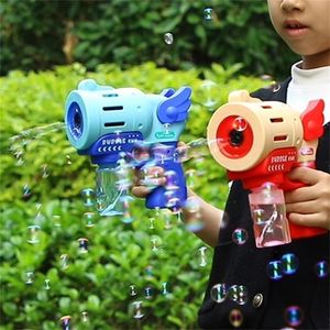 Novelty Games Cute Automatic Bubble Machine Kids Princess Game Toy Outdoor Child Soap Blower Magic Guns Bride Wedding S 221007