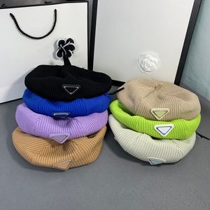 Fresh Bucket Hats Street Caps Designer Fashion Mens Womens Sports Hats 7 Candy Colors Luxury Pumpkin Beret Warm Hat P Letter22100807WA