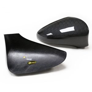 Car Mirrors For Lexus ES/IS/GS /RC/CT200 Dry Carbon Fiber Rearview Mirror Cover Upgrade Housing Caps Cover