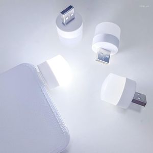 Night Lights Portable Plug USB Light Mini LED Lamp V Desk For Power Bank PC Laptop Notebook Kid Baby Bedroom