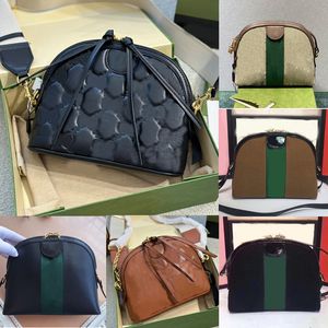 2023 Matelasse Shell Taschen Puffy Ophidia Umhängetaschen Weiche Ledertaschen Double G Designer Damenhandtaschen Briefdruck