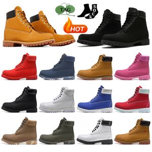 designer boots men womens luxury martin winter boot cowboy Yellow Wheat Black Red White ankle booties Platform Sneakers Outdoor Trainers
