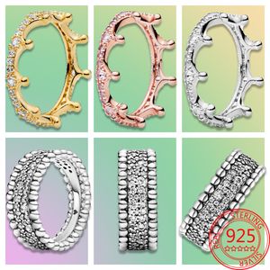 Der neue beliebte 925 Sterling Silber Mode Halo Herz Ring ewiger dritter Ring Zicon Ring leuchtendes Licht DIY Pandora Damen Charm Zubehör Geschenk