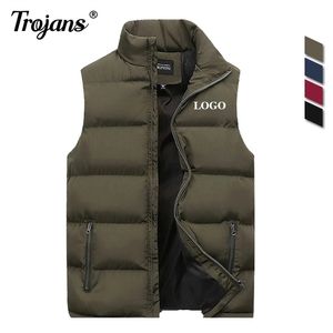 Gilet da uomo Giacca da uomo personalizzata Gilet da donna invernale Gilet senza maniche in cotone Gilet da uomo Cappotto caldo Fodera Gilet maschile 221008