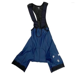 Abbigliamento da moto PNS Nero / blu scuro Pantaloncini con bretelle classici di alta qualità Fondo per bicicletta da corsa Ropa Ciclismo Pantaloni da bici Cinghie in microfibra senza cuciture