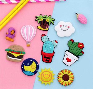 Fridge Carton Magnets PVC Colorful Sticker Plastic Refrigeator 3D Cute Stickers Home Furnishing Decorate 2022