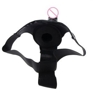 Brinquedos de brinquedos sexuais m￡scara vibrador tecido preto strap-on vibrador para iniciantes silicone ￠ prova d'￡gua gays brinquedos de jogos adultos produtos de jogo egar egar