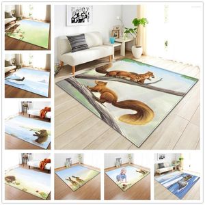 Ковры Nordic 3D Carpet Cartoon Cartoon Animal Деть