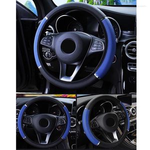 Steering Wheel Covers 37-38CM Cover Anti-skid Auto Foamed LeaPopr Protector Replacement Inner