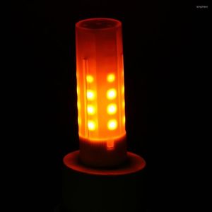 Sostituzione della lampadina a fiamma LED Effetto fuoco Flickering Emulation Light Home Bar Illuminazione per esterni Luci d'atmosfera per feste