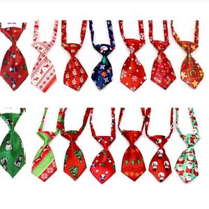 100 PCS Noel Tatil Pet Köpek Kravat Ayarlanabilir Yakışıklı Bow Tie Kravat Bakım Malzemeleri Y107