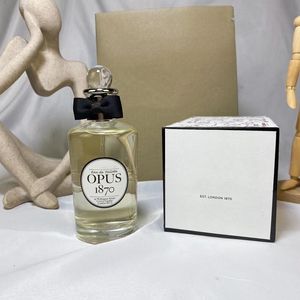 Luksusowy projekt mężczyzn Perfume Opus 1870 Man urocze zapach spray długowy czas zapach ładny zapach Szybki statek