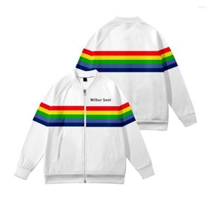 남성 자켓 2022 Arrival Gay Wilbur Soot Merch Varsity 자켓 스웨터 패션 캐주얼 가을 겨울 의류