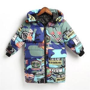 Daunenmantel Kinder Jungen Jacken Winter Warm für Kinder Kapuzenoberbekleidung Kleidung Teenager Mädchen Kleidung Russische Parkas 221007