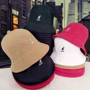 Designer Kangols Ball Caps Kangaroo BERMUDA BUCKET HAT Towel Material Fisherman Hat Mens and Womens Fashion Dome Bowl
