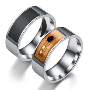 Inteligentne pierścienie Wodoodporne cyfrowe moda inteligentna kontrola akcesoriów Inteligentna palcem NFC Smart Ring Women Men