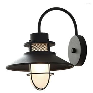 Wall Lamp LED Gooseneck Barn Light Black Fixture For Modern Farmhouse Garden Warehouse Bedroom Kitchen