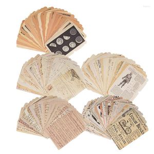 Fogli di carta per album di ritagli Vintage Journaling Forniture per scrapbooking Kit artigianali per pianificatori di riviste spazzatura Estetica