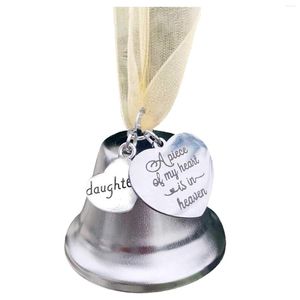 Christmas Decorations Xmas Ball 10 Styles Family Bells Hanging Home Party Decor 2 PCS Pendant Bell Ornament Tree