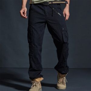 Herrenhose, legere Herrenhose, einfarbig, japanischer Stil, mehrere Taschen, Übergröße, locker sitzende, knöchelgebundene Cargohose für den täglichen Gebrauch, 221007