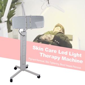 PDT Light Phototherapy LED Infrared BIO-Light 7 Colors Photon Therapy Beauty Equipment For Facial Rejuvenation Skin Whitening Eye/Neck/Face Anti-Wrinkle Treatment