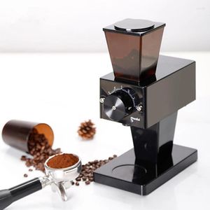 Machine de broyeur de café électrique Burr en acier inoxydable ménage Italien Espresso Bean 8Gears Réglage