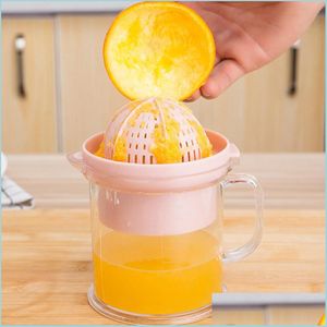 Other Household Sundries Orange Juice Lemon Manual Juicer Creative Home Mini Cup Student Dormitory Hand-Cranked Fruit Drop Delivery 2 Dhiyj