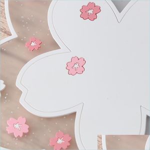 Outra decora￧￣o da casa Cherry Blossom Insation Pad Pad mesa de jantar tape