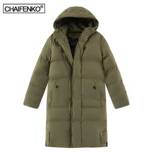 Men's Down Parkas Autumn Winter New Thick Warm Windproof Hooded Fashion Casual Brand Jacket Coat Military T221006