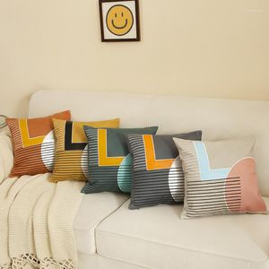 Pillow Luxury Technology Cloth Cover Living Room Sofa Leather Waist Modern Pillowcase