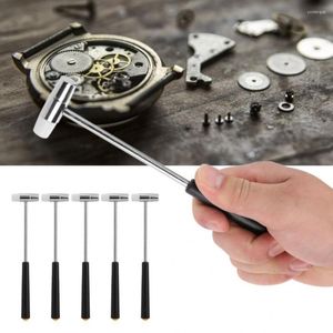 Uhr Reparatur Kits 5 stücke Werkzeug Hammer Strap Link Entferner Runde Kopf Kleine Punch Pin Entfernung Reparatur Kit Hohe qualität