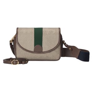 Ünlü marka omuz çantası unisex rahat çapraz vücut messenger çantaları lüks erkekler crossbody flep evrak çantası çift omuz perçin tasarımı ile kadınlar güzel pochette