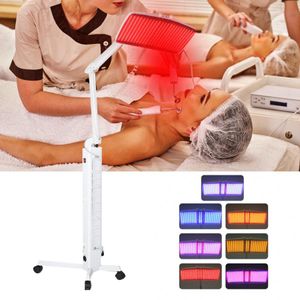 PDT LED Macchina per terapia della luce rossa Ringiovanimento della pelle del viso Hydra Acne facciale Rughe LED Viso