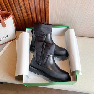 مصمم Eiderdown Boots Winter Casual Shoes Platfor