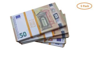 Prop Soldi Copia Giocattolo Euro Festa Realistico Falso Regno Unito Banconote Soldi di carta Finta Doppia Faccia di alta qualitàXAYM72WU