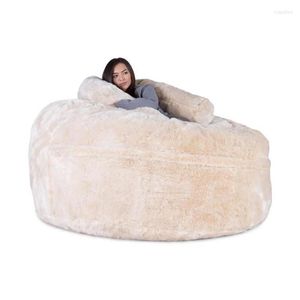 Stolskydd Drop Plysch Bean Bag Cover Sofa Bed utan fyllmedel stort bekvämt spelfest vardagsrumsdekoration