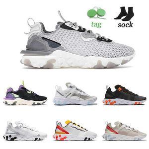 Neue Designer React Vision Laufschuhe Schwarz Iridescent Worldwide Pack Weiß Metallic Gold Anthrazit Vast Grey 55 Damen Herren SneakersJORDON NK OG Designerschuhe