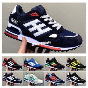 Originals ZX750 Running Shoes Designers Athletic Sneakers ZX 750 MENS WOMENS BRANCO AZUL BLAW BLATELHANTE AO ANTERAÇÃO TAMANHO 36-45 Y42